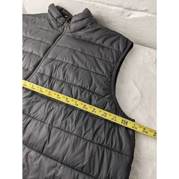 Swiss Tech‎ Puffer Vest Full Zip up Black Mens XL pockets - Picture 7 of 8